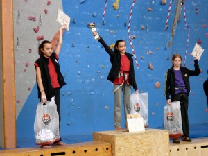 le podium des filles