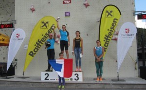 podium jennifer coupe d'Europe vitesse